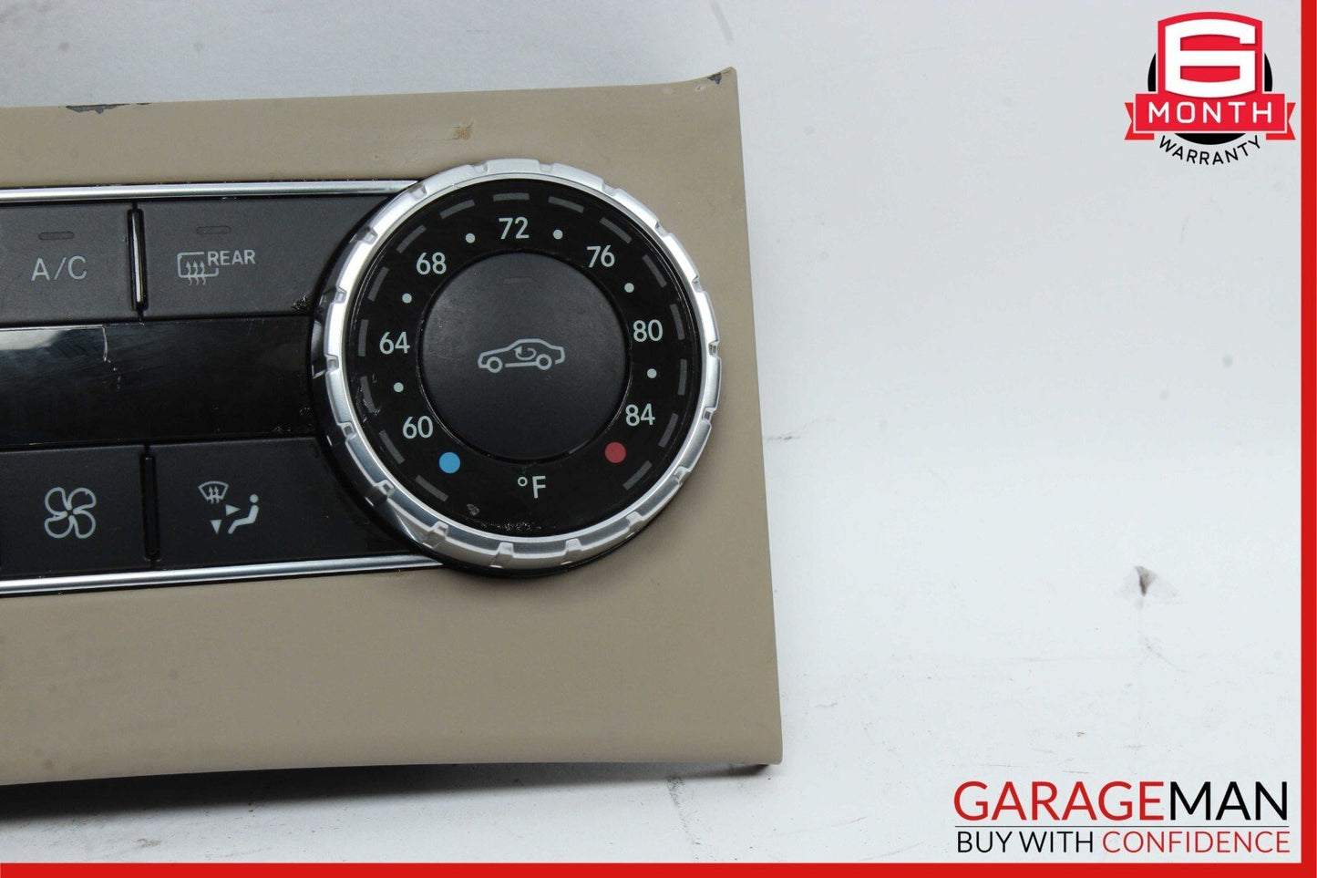 12-14 Mercedes W204 C300 AC A/C Climate Temperature Heater Switch Control Panel