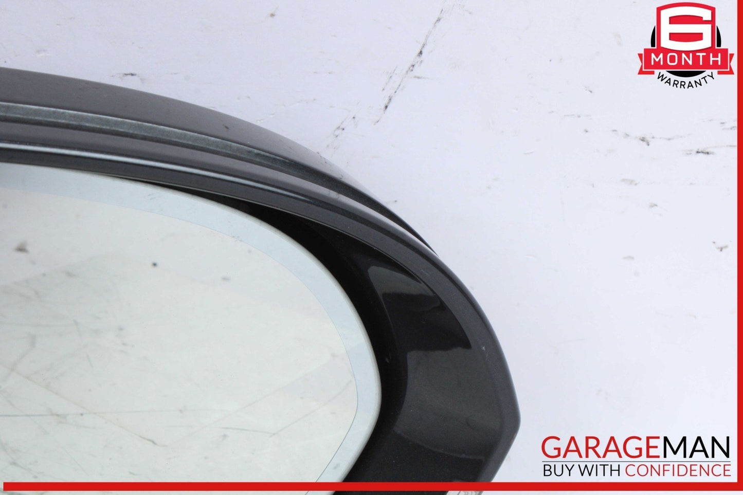 12-18 Audi A6 Front Right Passenger Side Door Rear View Mirror Black 4G1857410BB