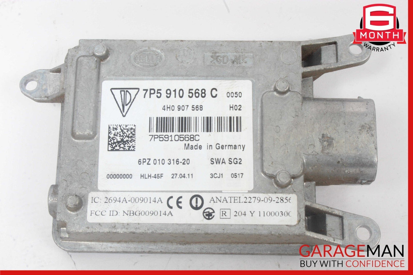 11-17 Porsche Cayenne 958 Front Right Side Blind Spot Sensor Control Module Unit