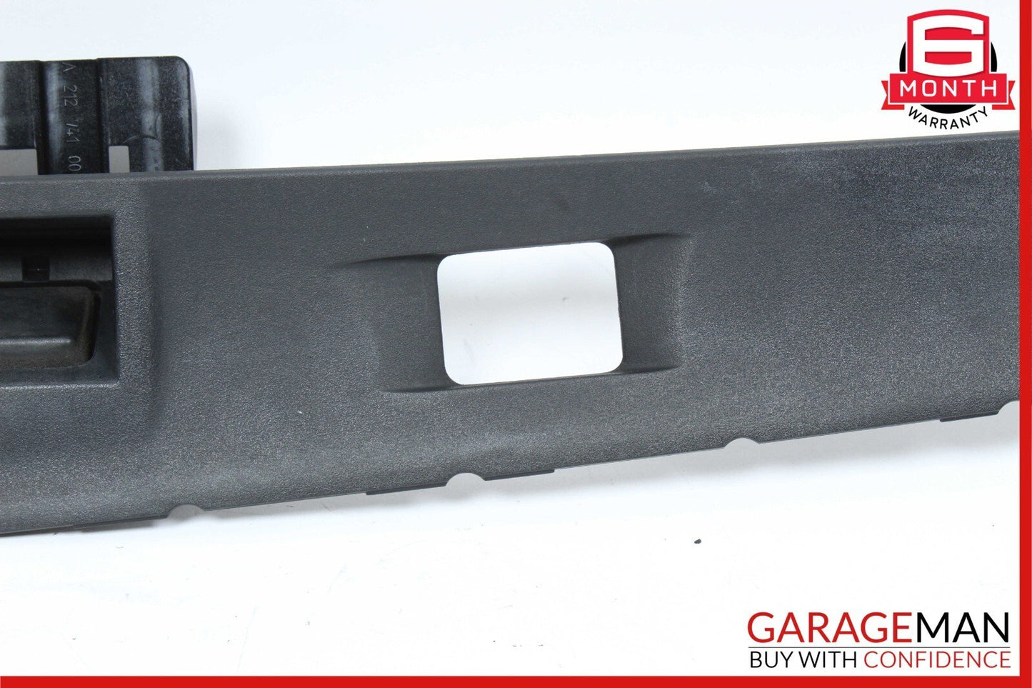 10-13 Mercedes W212 E350 E550 Sedan Trunk Lid Tailgate Handle Trim Black OEM