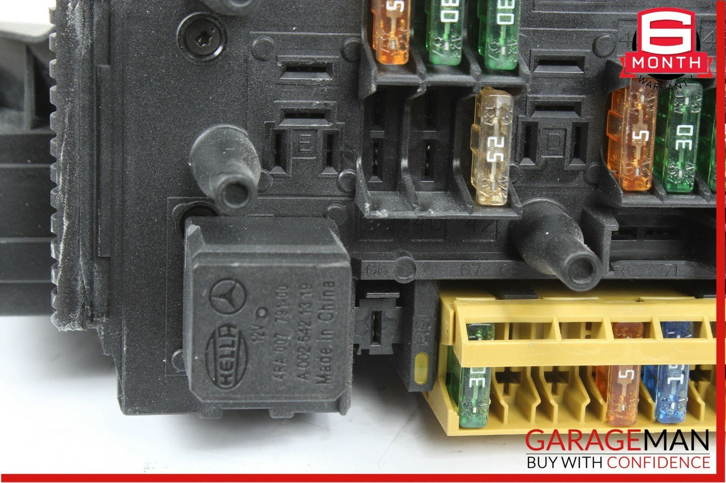 12-14 Mercedes W204 C250 C300 Rear SAM Fuse Box Relay Module Assembly