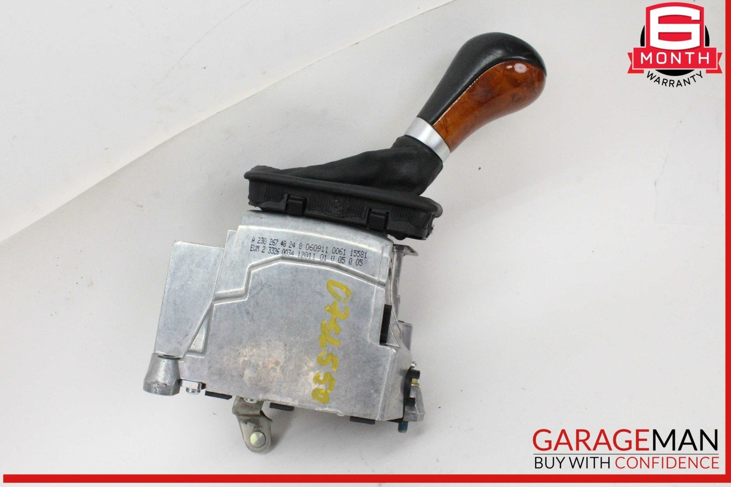 03-12 Mercedes R230 SL550 SL600 Floor Shifter Gear Shift Selector Box w/ Knob