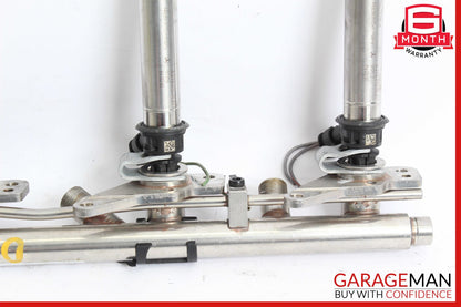 11-19 Mercedes W221 S550 CLS550 Right Fuel Injection Rail Line w/ Injectors