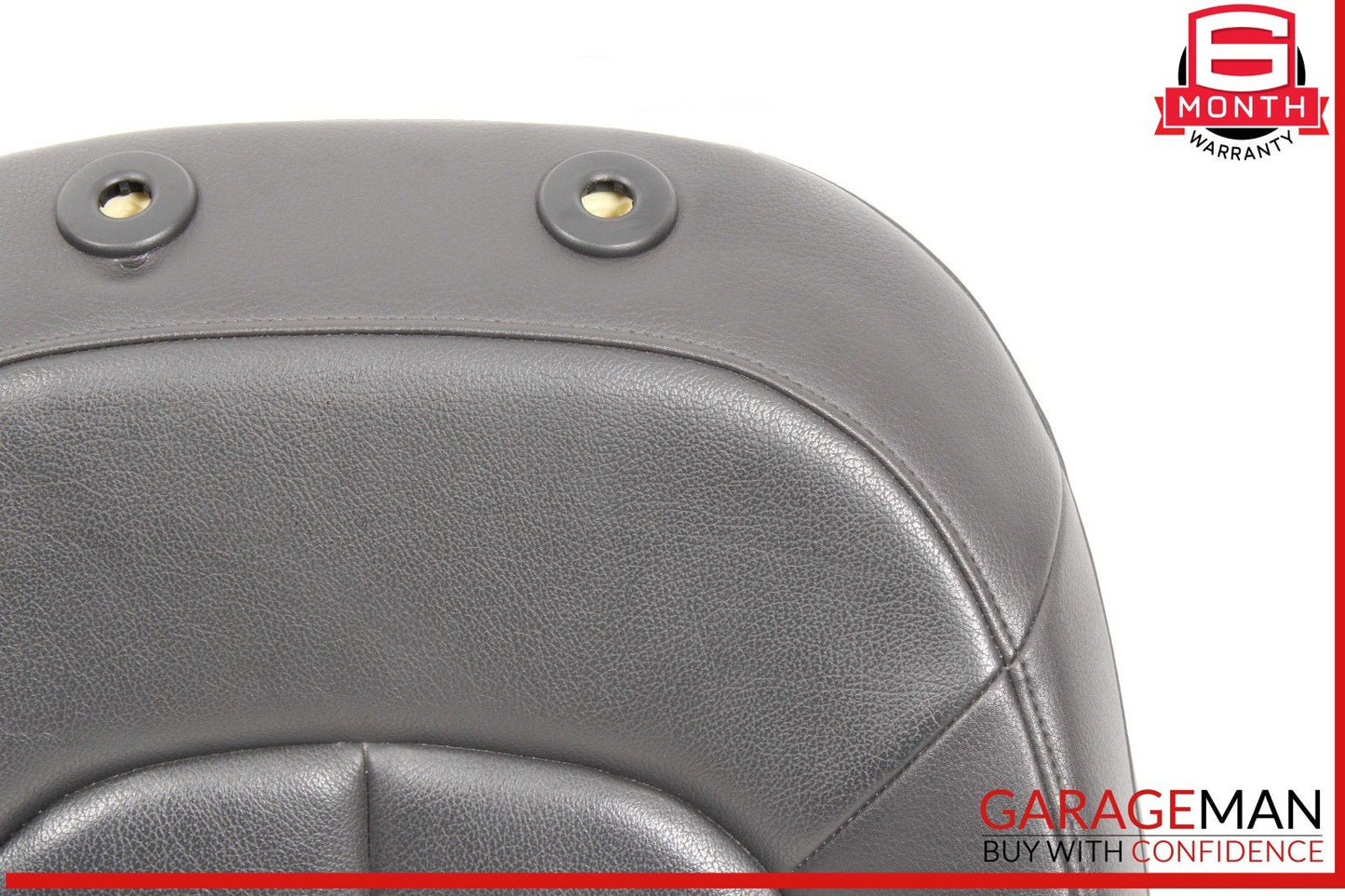 12-18 Audi A7 Front Left Driver Side Top Upper Seat Cushion Cover Black OEM