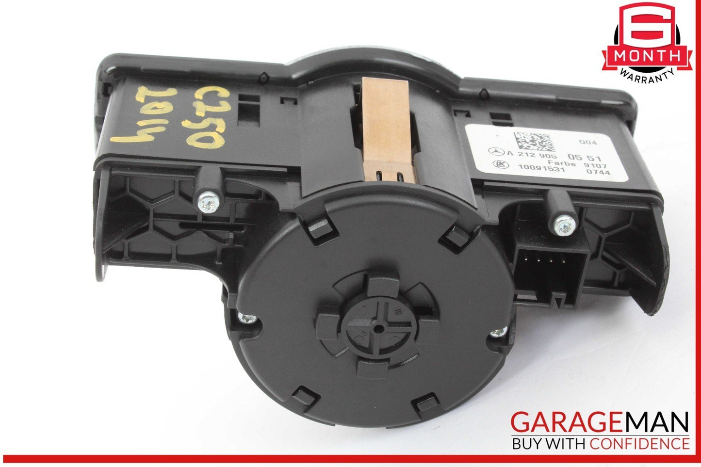 08-20 Mercedes W204 C250 CGI Headlight Fog Light Switch Control Module OEM