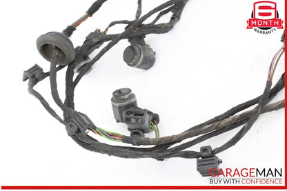 16-18 Audi A6 S6 Rear Bumper Wire Wiring Harness w/ Park Assist Aid Sensors OEM