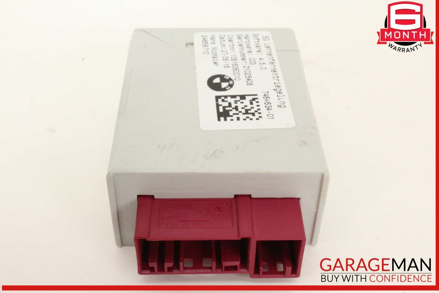 16-22 BMW X1 F48 Front Seat Backrest Control Module Unit 7464634 OEM