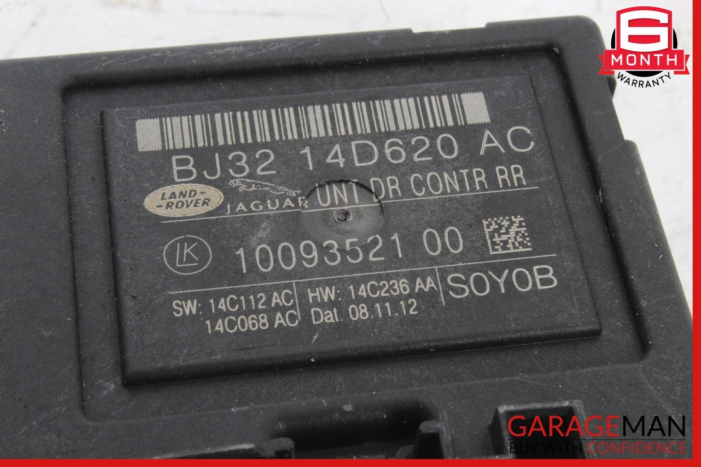12-13 Range Rover Evoque L538 Rear Right / Left Side Door Control Module OEM