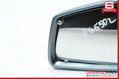 10-13 Mercedes W221 S550 Front Left Side Mirror Door Rear View Tanzanite Blue