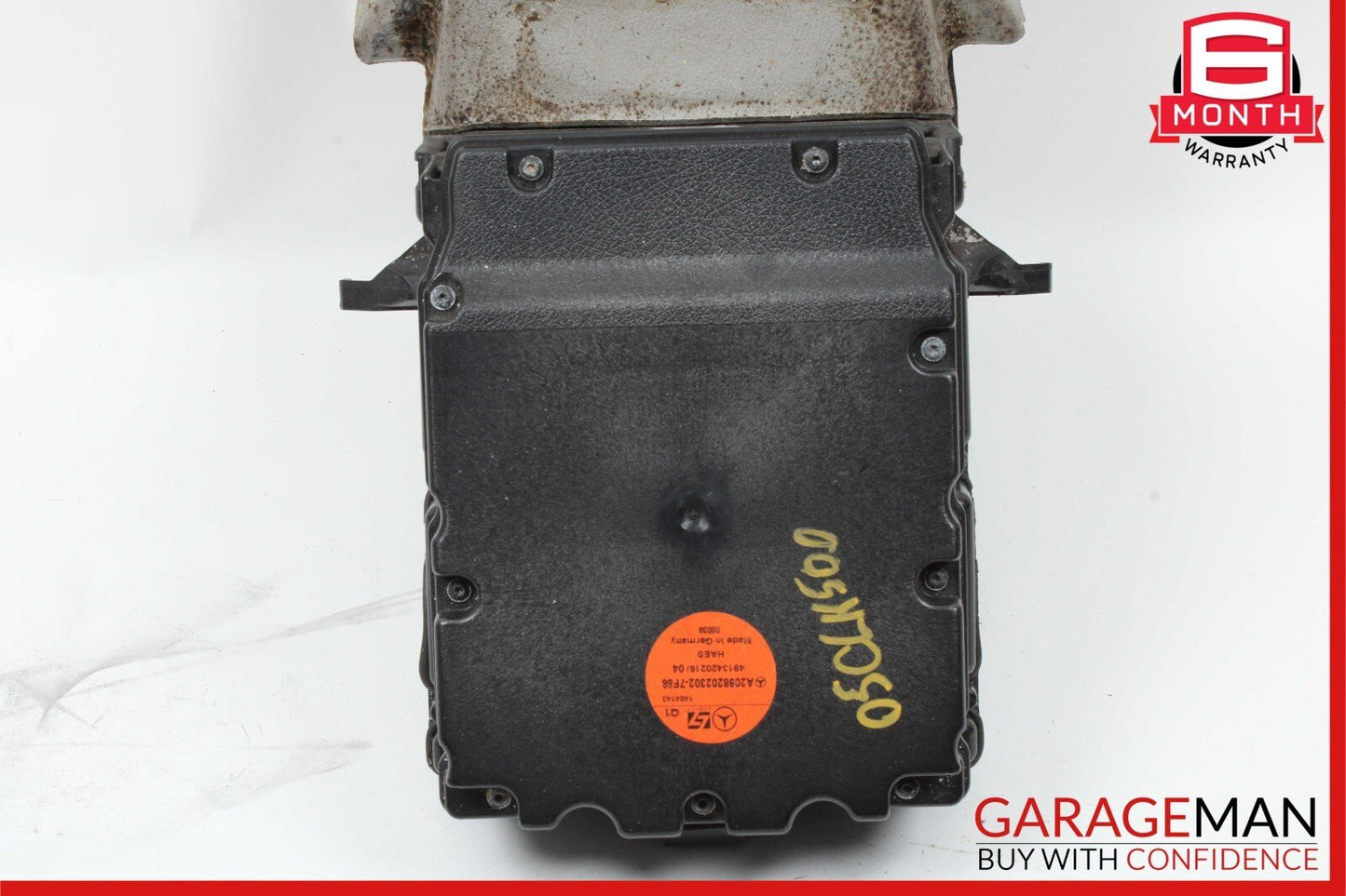 03-09 Mercedes W209 CLK500 CLK320 Rear Center Console Subwoofer Assembly OEM