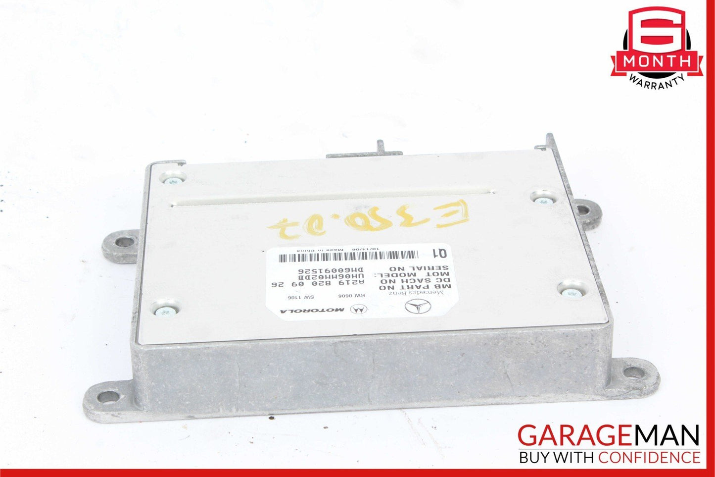 06-09 Mercedes GL450 E500 E63 AMG Communication Control Module 2198200926 OEM