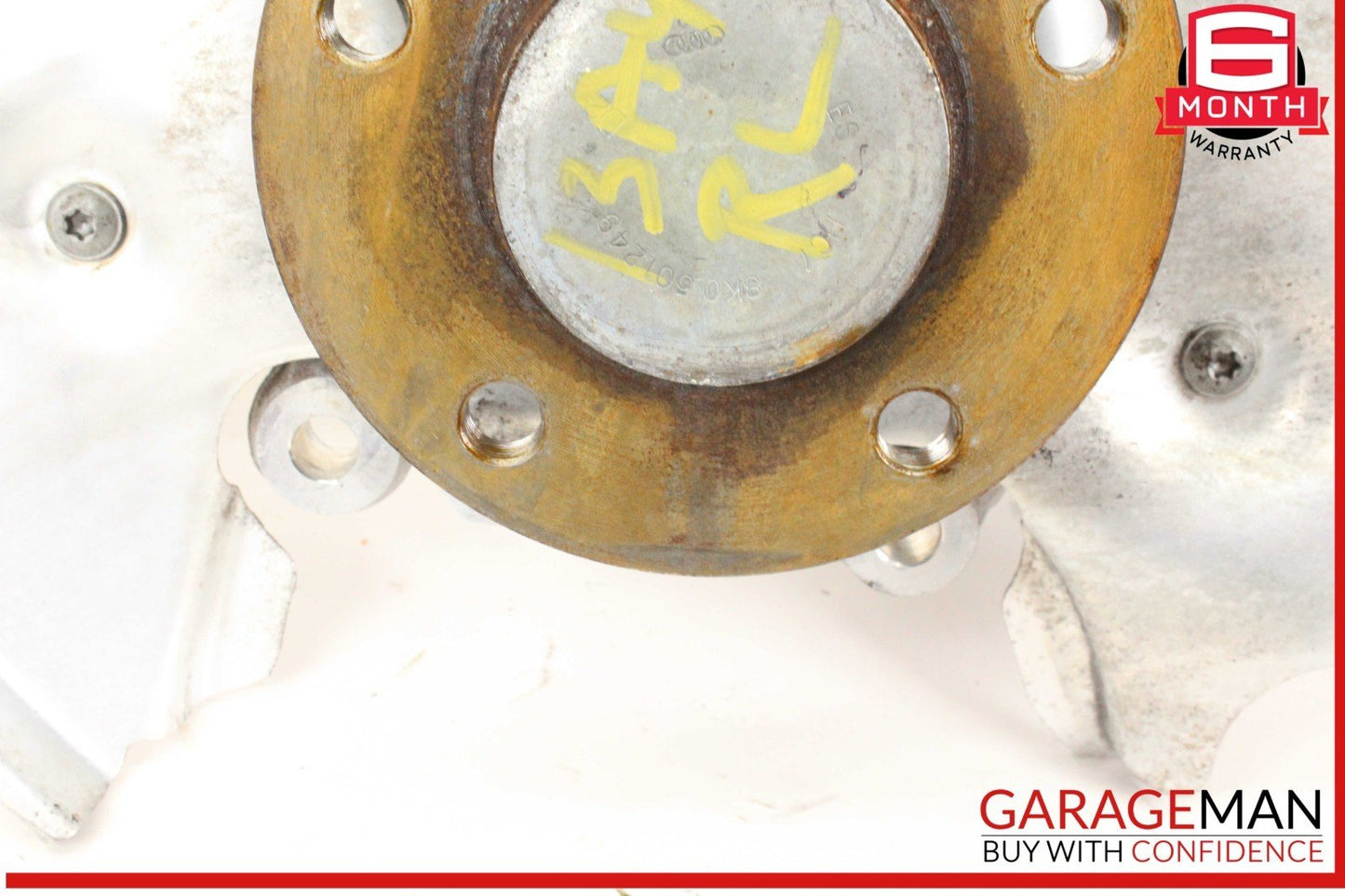 09-18 Audi A4 A6 S4 Rear Left Driver Side Spindle Knuckle Wheel Hub OEM
