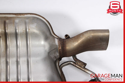 10-16 Mercedes W212 E350 Rear Left Driver Side Exhaust Muffler Silencer OEM