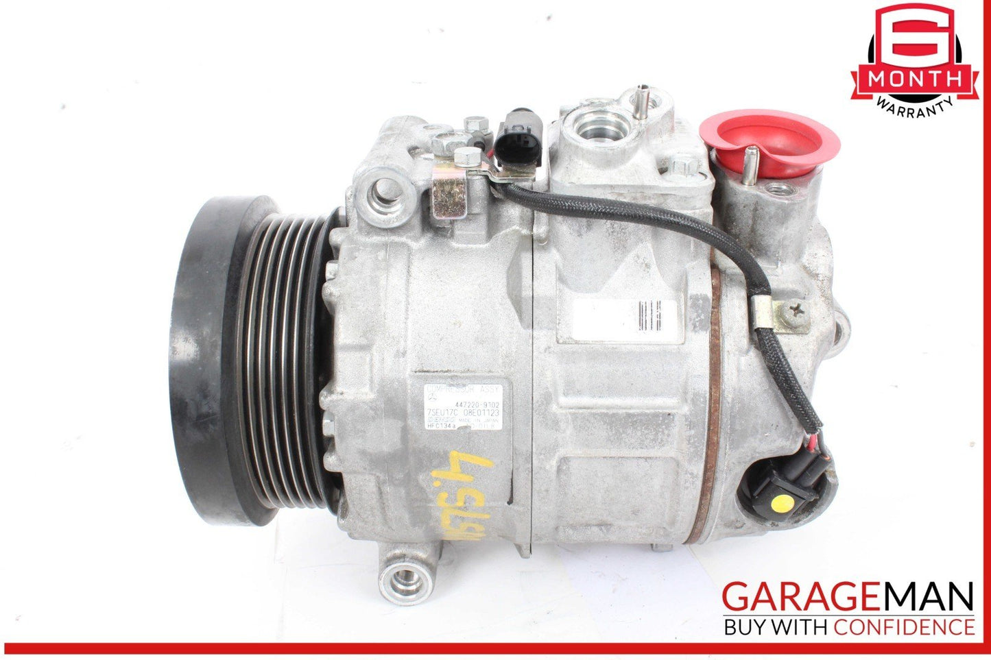 03-06 Mercedes R230 SL500 SL55 AC A/C Air Conditioning Compressor 0012300211 OEM
