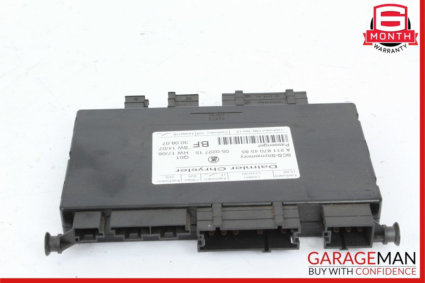 03-12 Mercedes E350 GL450 Front Right Seat Control Module Unit OEM