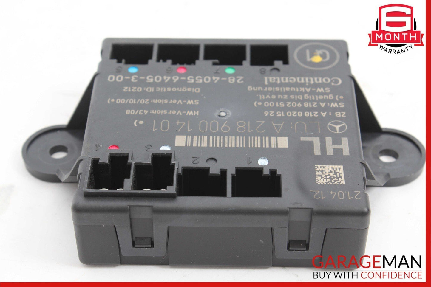 08-18 Mercedes W204 C300 C250 CLS550 Rear Left Side Door Control Module OEM