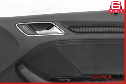 15-20 Audi A3 S3 Front Right Passenger Side Door Panel Black OEM