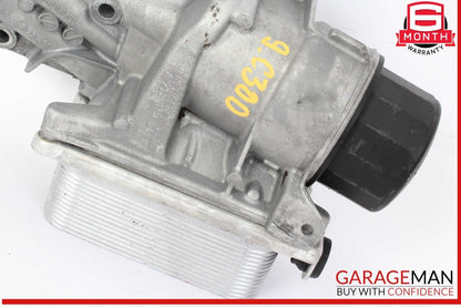 05-13 Mercedes W204 C300 E550 Oil Filter Cooler Housing 2721800410 OEM