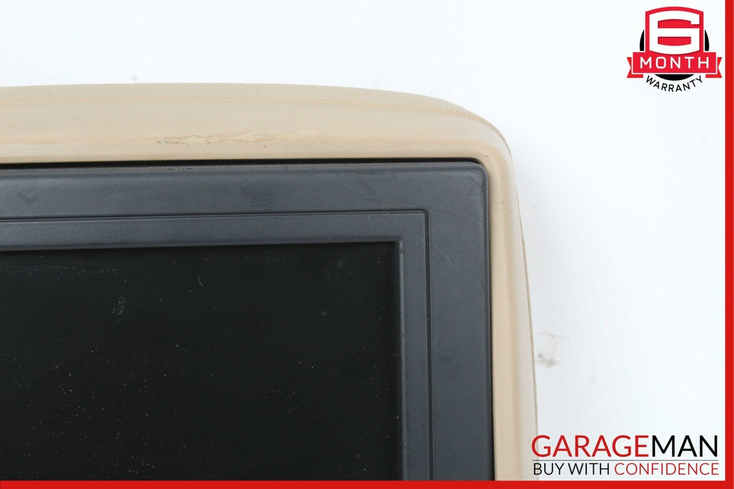 07-12 Mercedes GL450 ML450 R500 Seat Headrest Screen Monitor Display Trim Brown