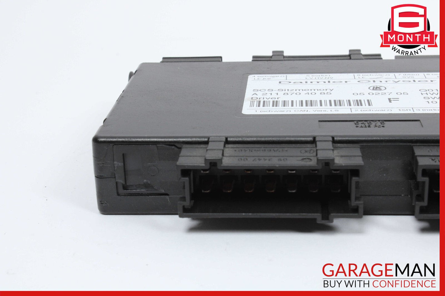 03-12 Mercedes SLK280 E350 CLS550 E320 ML500 Front Left Side Seat Control Module