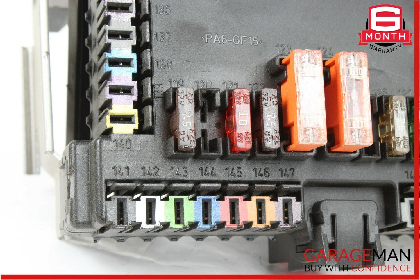 07-09 Mercedes W221 S550 CL550 Rear Trunk SAM Fuse Relay Box Module Assembly