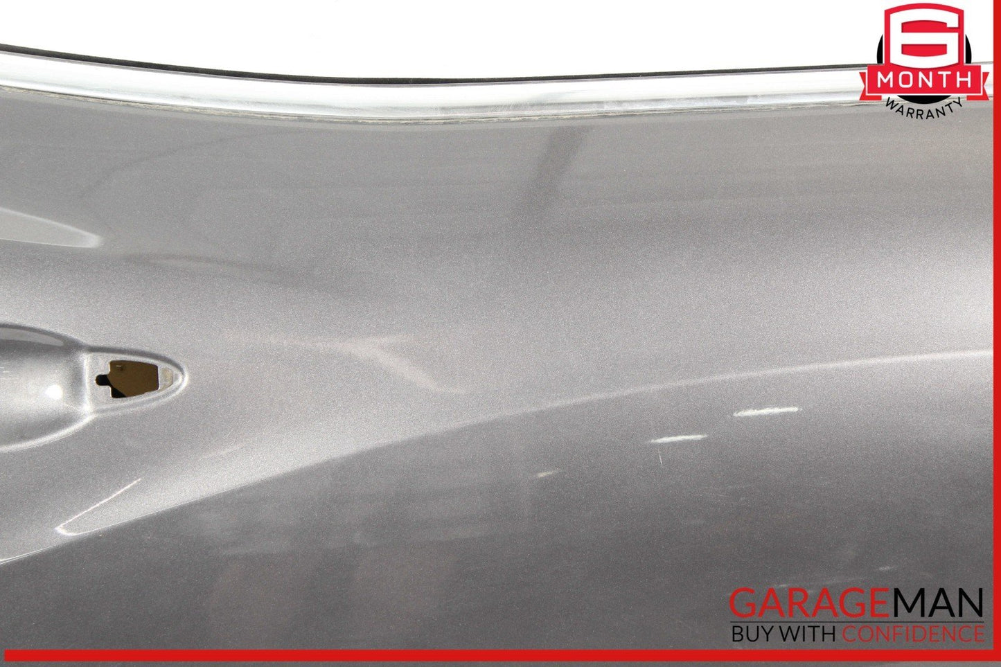 14-22 Maserati Ghibli M157 Rear Right Side Door Shell Frame Panel Gray OEM