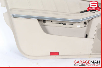 14-16 Mercedes W212 E350 E550 Front Left Side Interior Door Panel Trim Assembly