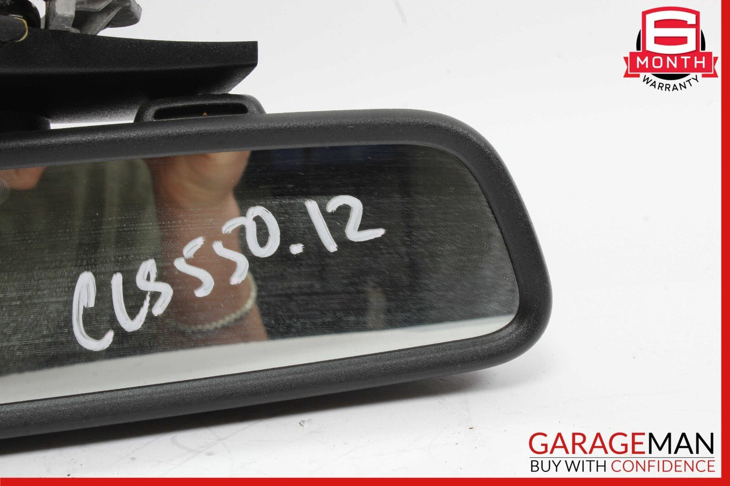 10-16 Mercedes W218 CLS500 E400 Front Top Upper Interior Rear View Mirror Black