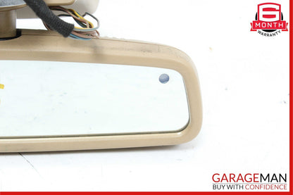 07-09 Mercedes W221 S550 Interior Top Upper Rear View Inside Dim Mirror Brown