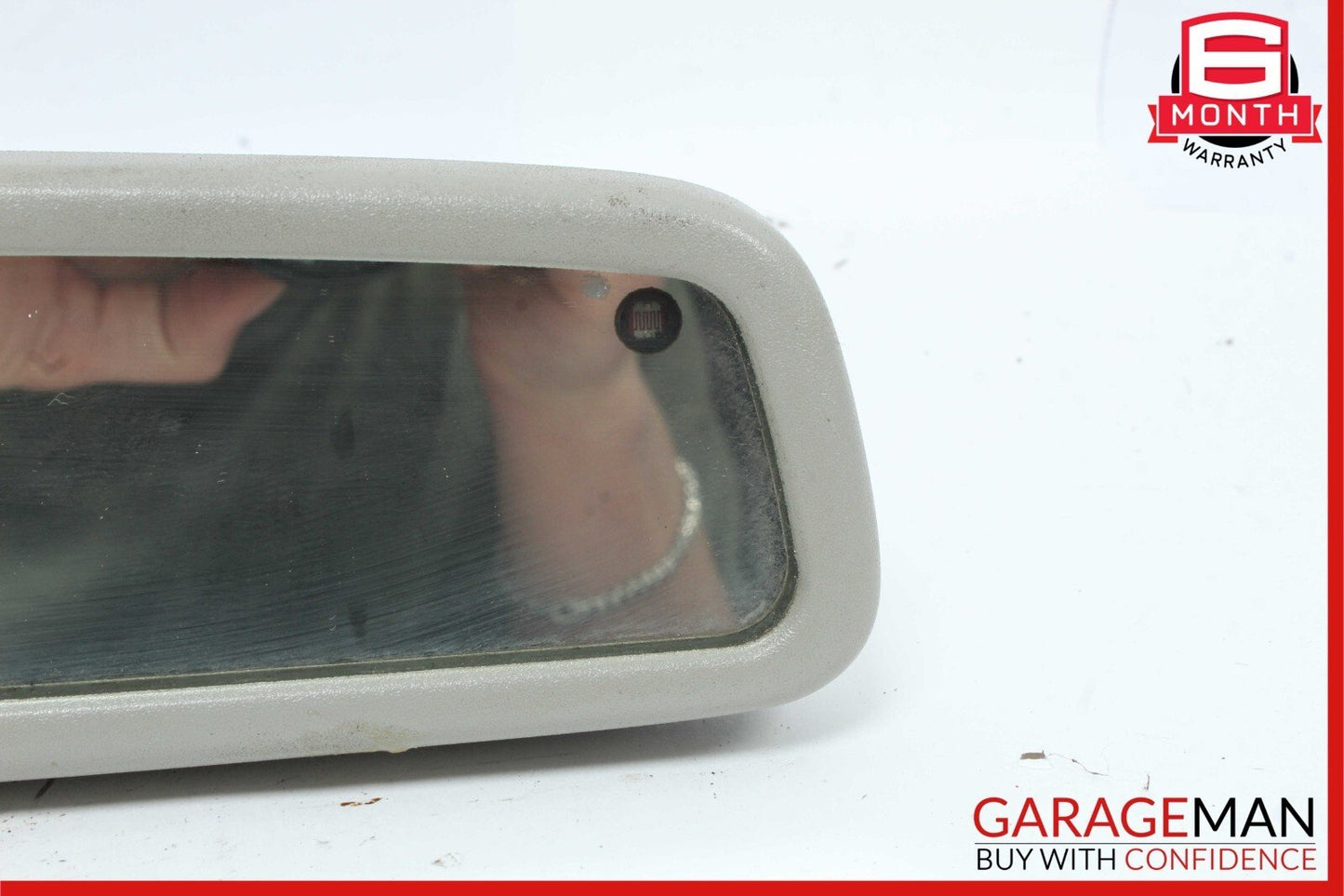01-09 Mercedes W203 C230 Interior Upper Rear View Mirror Gray OEM