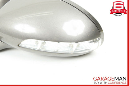 06-08 Mercedes W219 CLS500 Front Left Driver Side Mirror Door Rear View Grey OEM