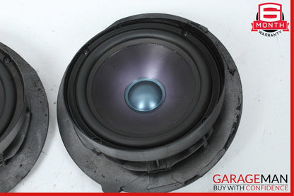 07-09 Mercedes W211 E350 Rear Left & Right Side Door Audio Sound Speakers Set