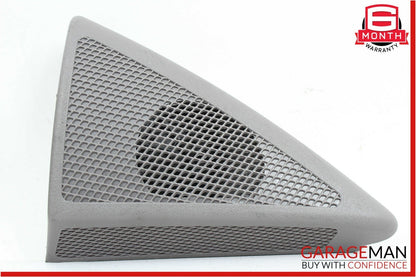 03-09 Mercedes W211 E350 Front Right & Left Side Door Corner Speaker Set Gray