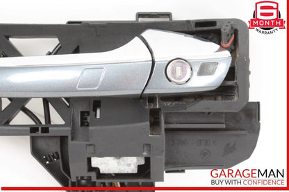 07-13 Mercedes W221 S550 Front Left Driver Side Exterior Door Handle Gray OEM