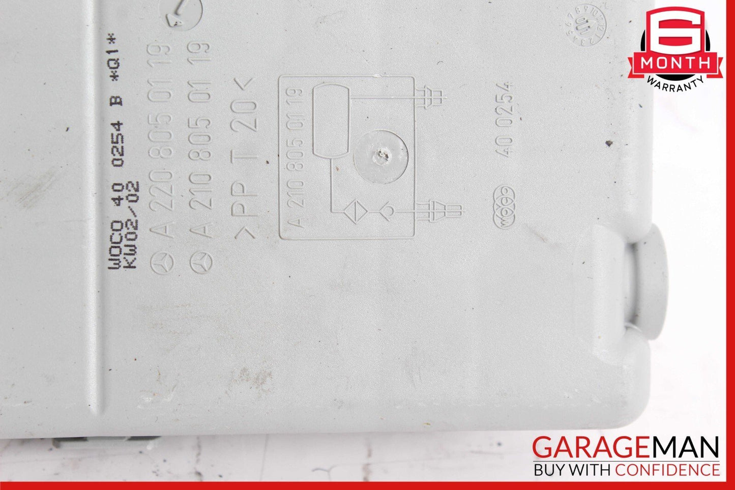 00-12 Mercedes R230 SL500 S500 CL500 Seat Vacuum Pump Reservoir Tank OEM