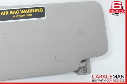 01-07 Mercedes W203 C230 Front Right Side Sun Visor Sun Shade Sunshade Grey OEM