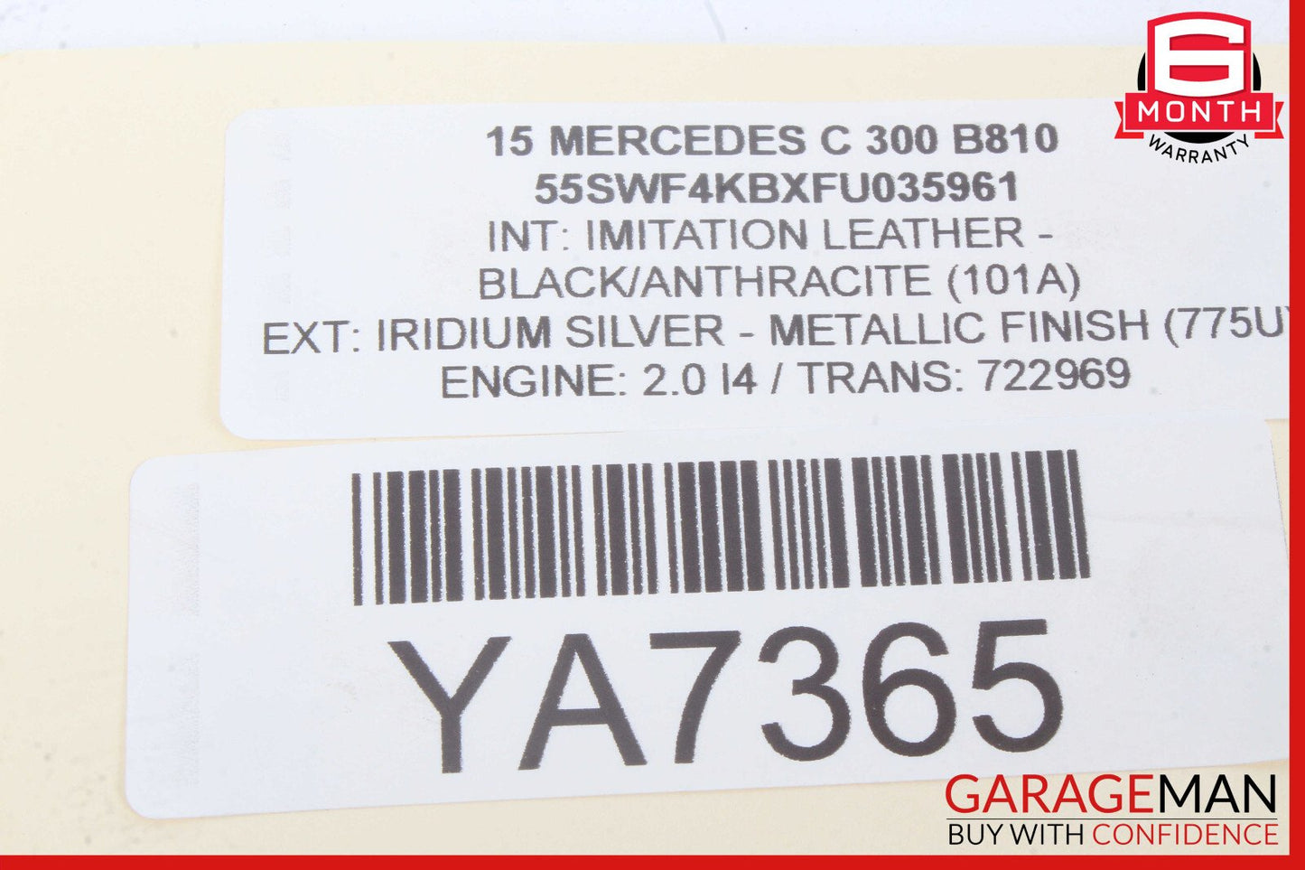 15-18 Mercedes W205 C300 C350e Front Left Side Door Control Module Unit OEM