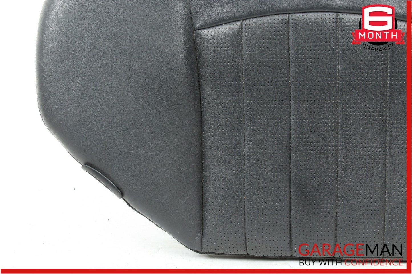 05-07 Mercedes W203 C55 AMG Rear Left Side Lower Bottom Seat Cushion Black OEM