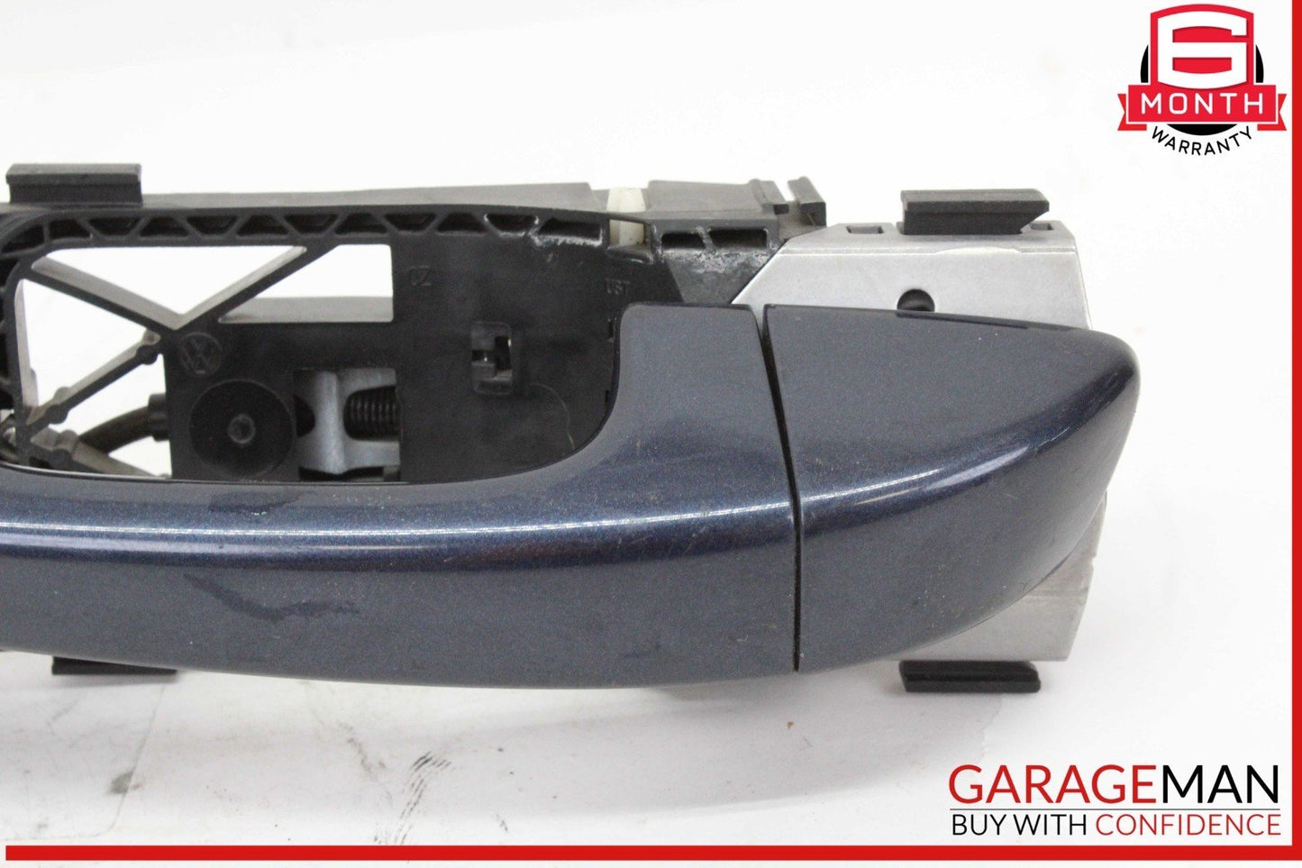 11-18 Porsche Cayenne 958 Front Left Driver Side Exterior Door Handle Blue OEM