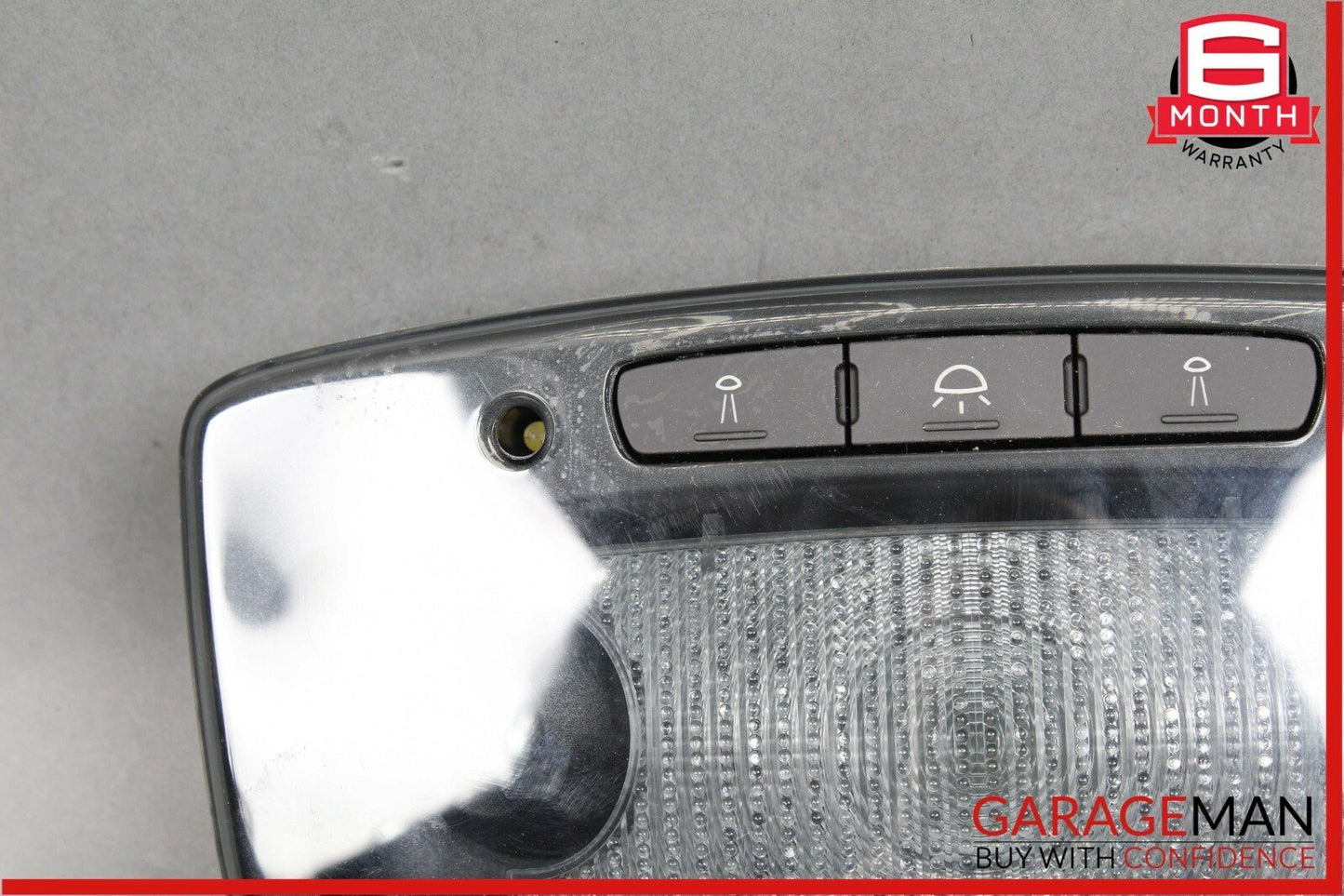 14-17 Maserati Ghibli Rear Overhead Dome Reading Light Map Lamp Module OEM
