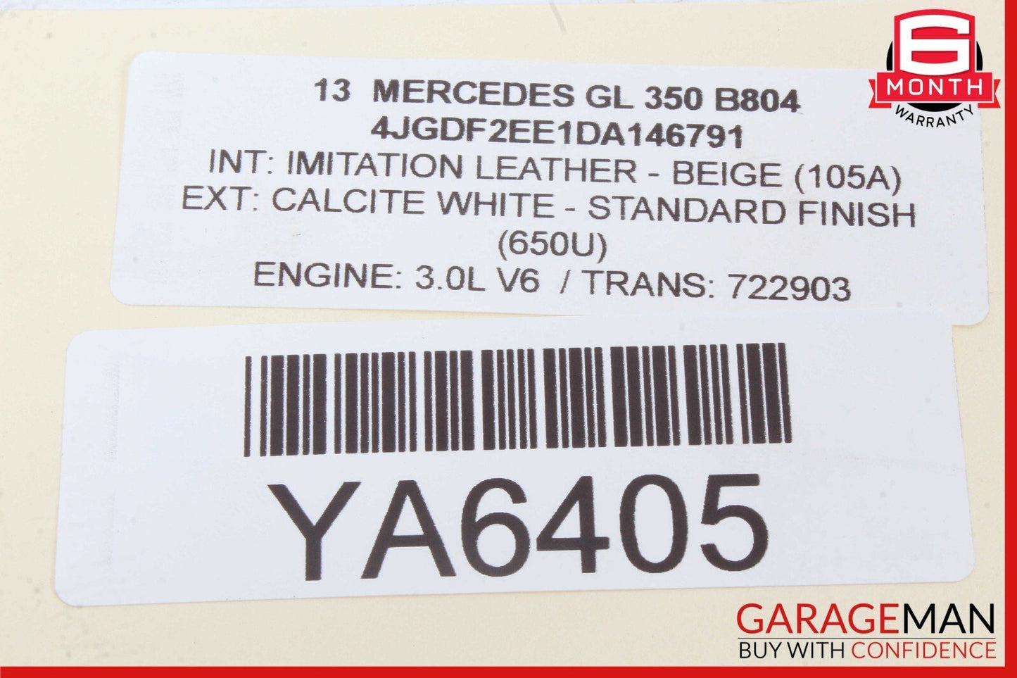 12-19 Mercedes X166 GL350 ML350 GLE350 Rear Left Side Door Control Module OEM