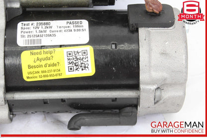 15-18 Mercedes W205 C300 GLC300 M274 Engine Starter Motor 2749061600 OEM