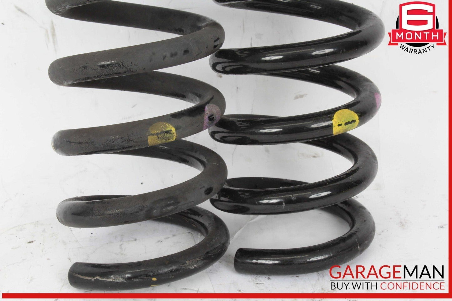 08-14 Mercedes W204 C300 4MATIC Rear Right and Left Suspension Coil Spring Set