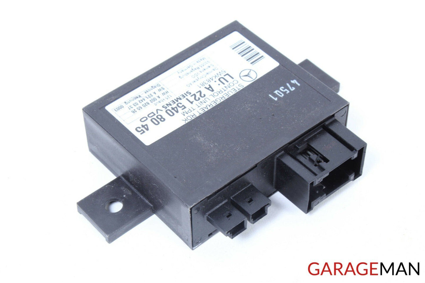 07-13 Mercedes W221 S550 S63 AMG Tire Pressure Monitor Module 2215408045 OEM