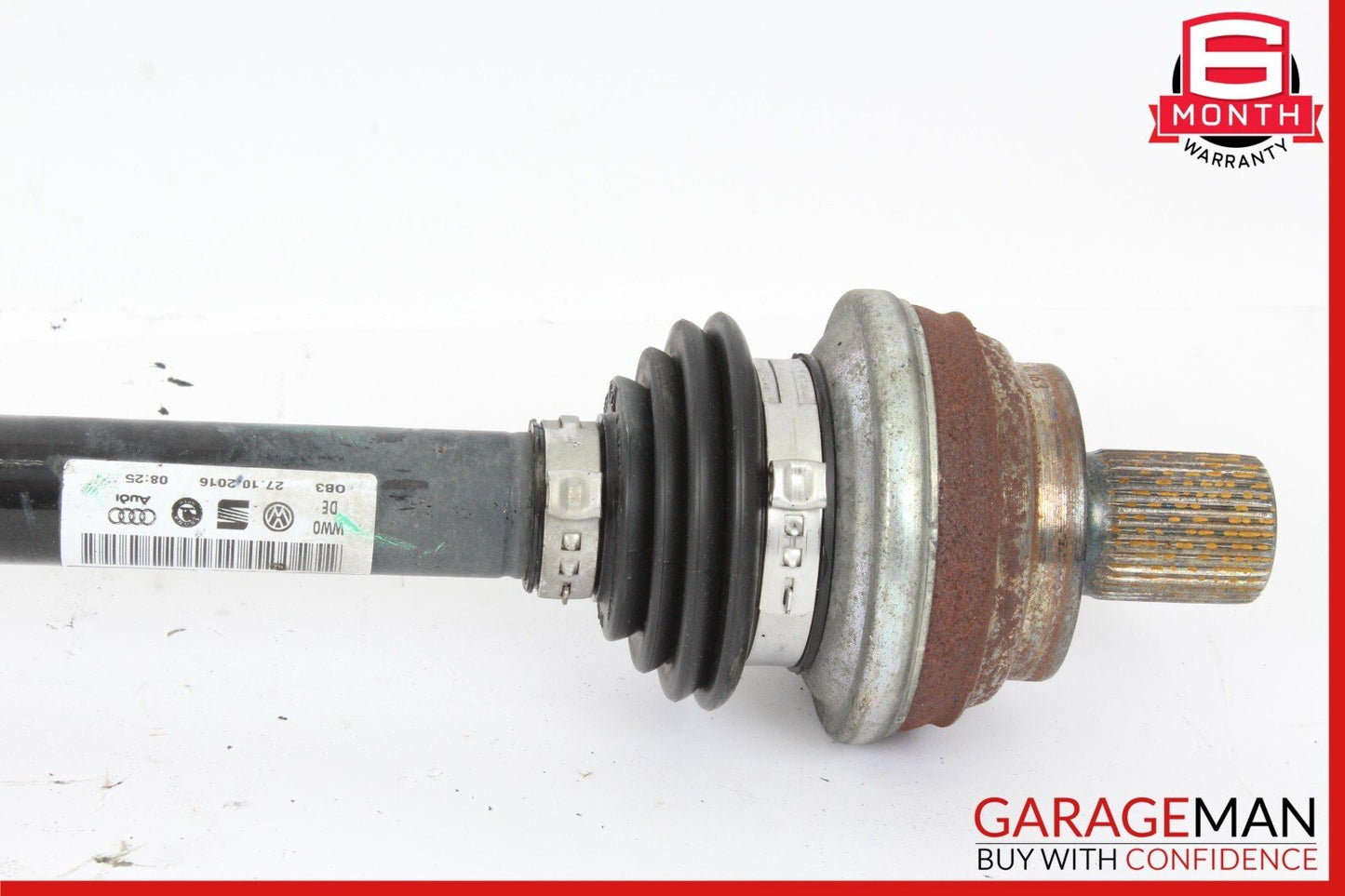 15-18 Audi Q3 Rear Left Driver Side CV Axle Shaft 1K0501203F OEM