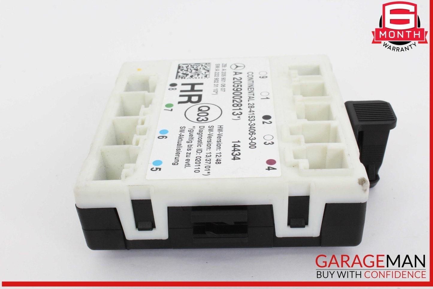 15-20 Mercedes W205 C300 Rear Right Passenger Side Door Control Module Unit OEM