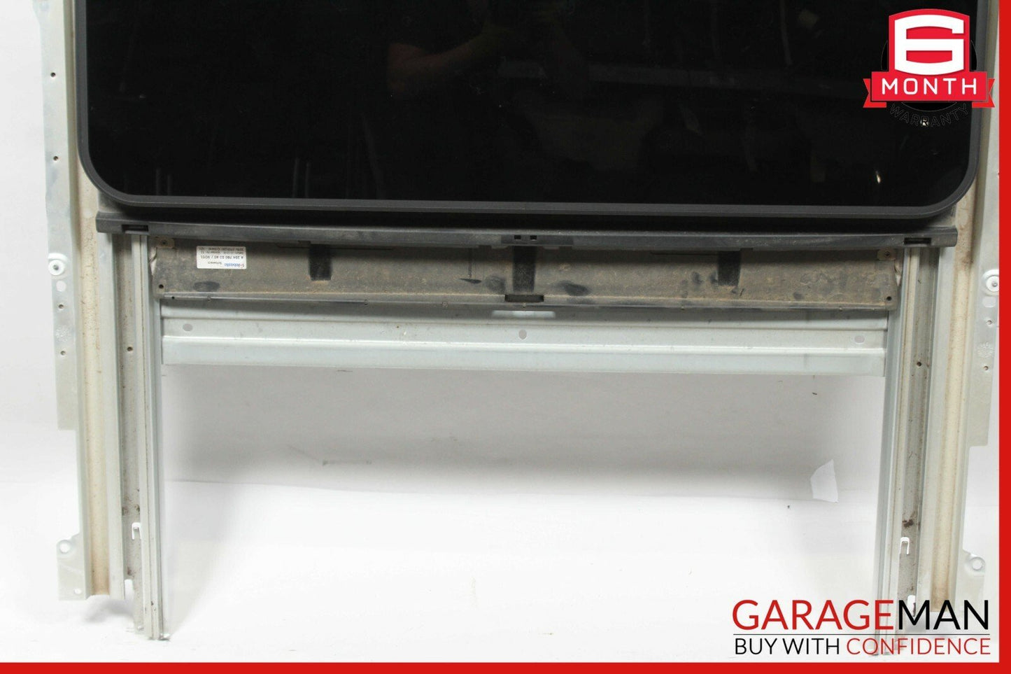 08-14 Mercedes W204 C300 C350 Sunroof Glass Frame Track Rail Motor Assembly OEM