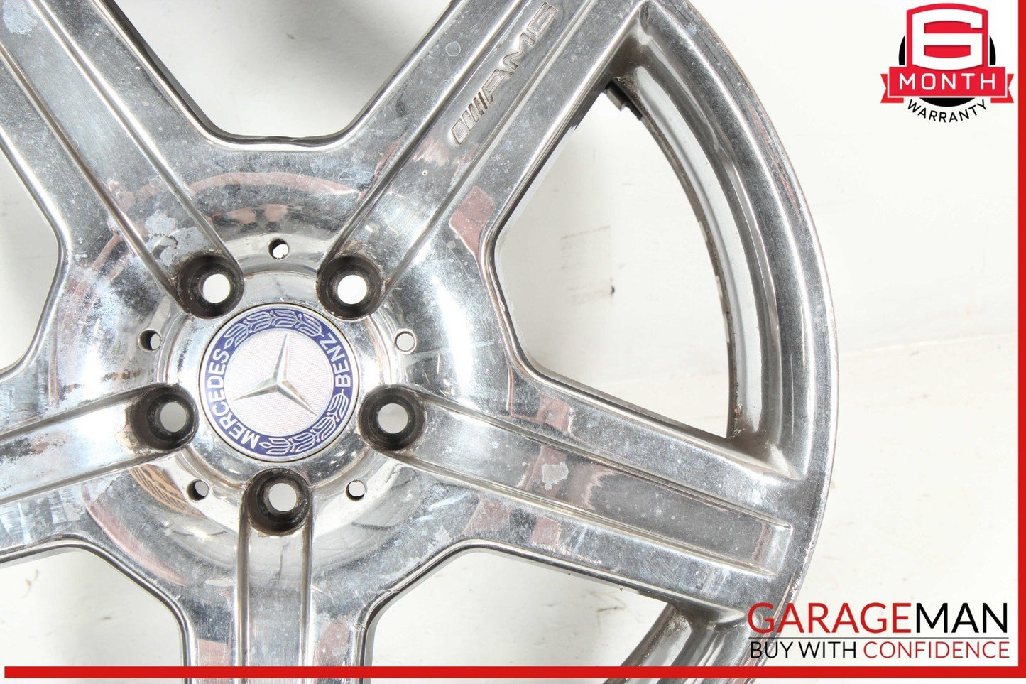 07-11 Mercedes W221 S550 CL63 AMG Wheel Rim 8.5Jx19H2 ET43 OEM
