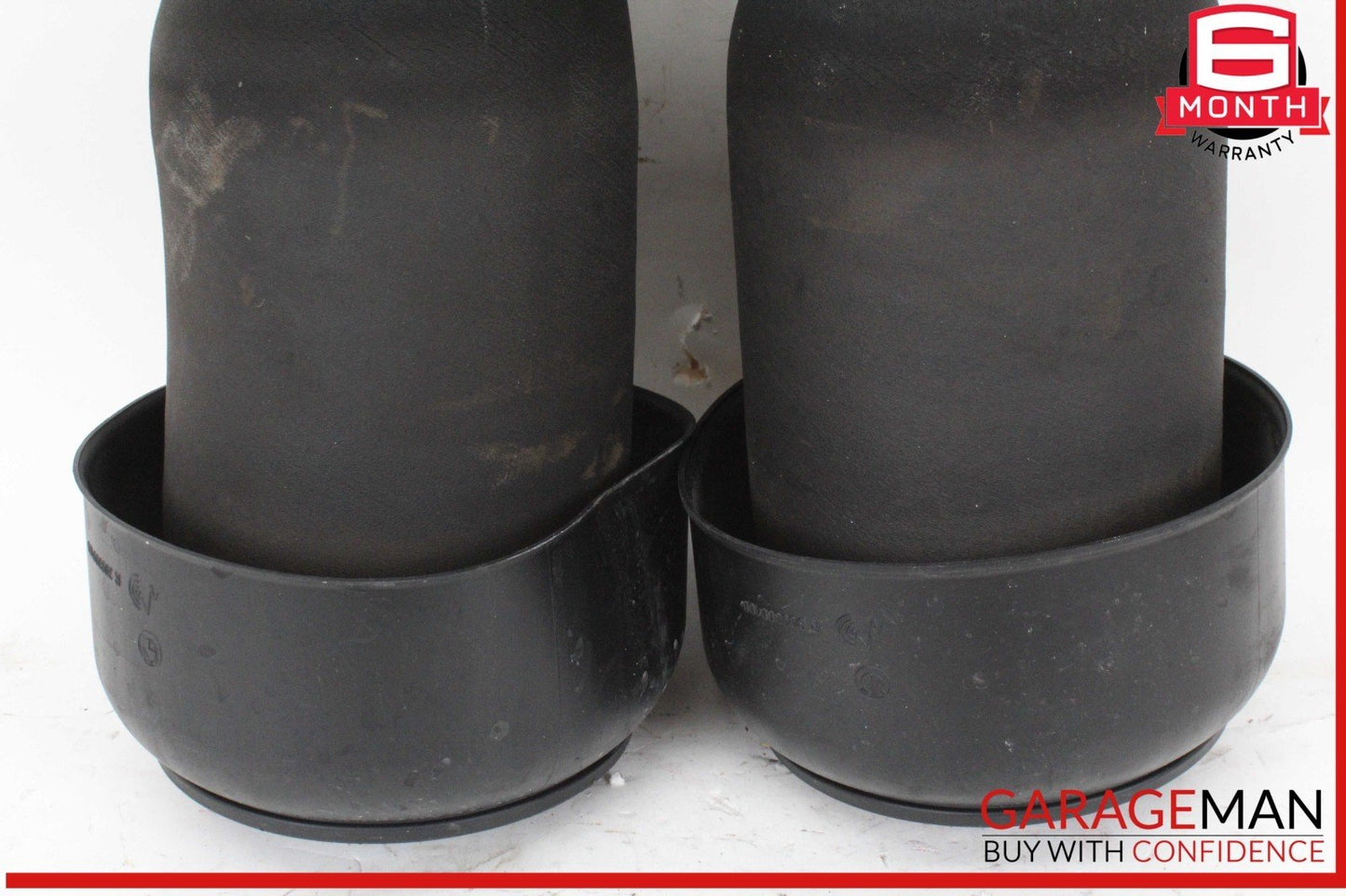 14-18 BMW X5 F15 X6 Rear Left and Right Side Air Suspension Spring Set OEM