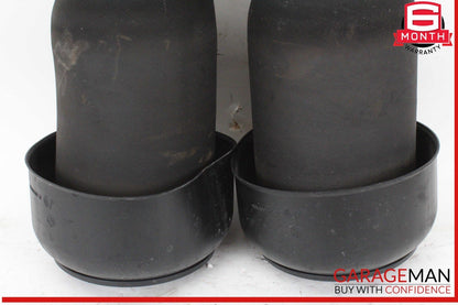 14-18 BMW X5 F15 X6 Rear Left and Right Side Air Suspension Spring Set OEM